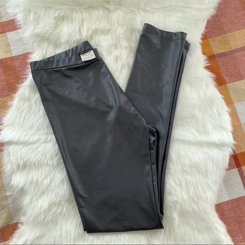 ZARA FAUX LEATHER PANTS